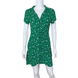 [Lush] Floral Button Down Dress